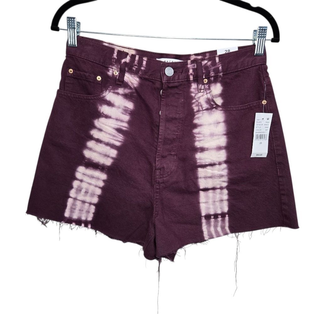 Pacsun Ultra High Rise Vintage Tie-Dye Shorts